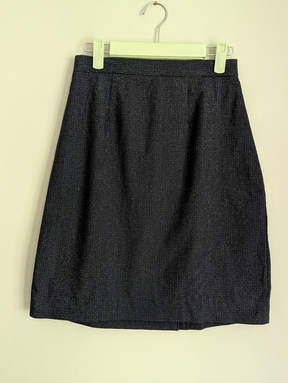 Doncaster Size 4 High Waist Pencil A-line Skirt Dark Blue Classic Chic